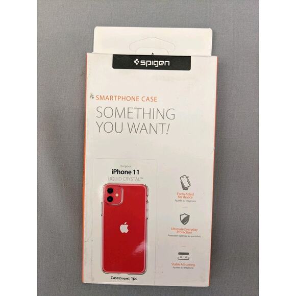 Spigen Liquid Crystal Apple iPhone 11 Case - Picture 1 of 4